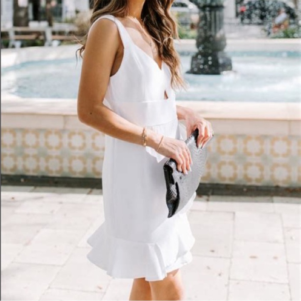 NWT Vici Trailblazer White Sleeveless Dress - Picture 2 of 7